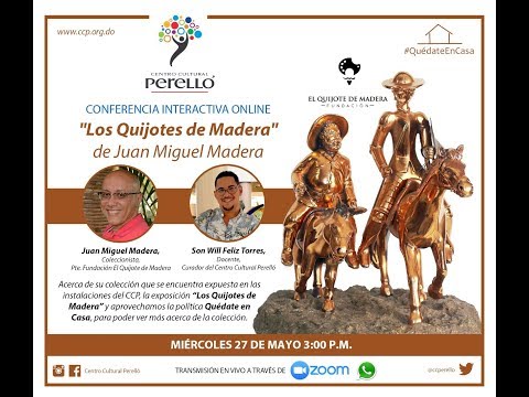 Conferencia Interactiva Online: Los Quijotes de Madera